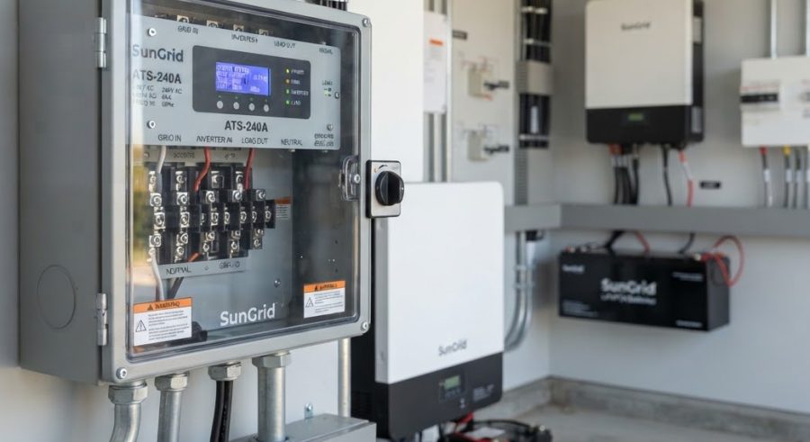 Automatic Transfer Switch 63A — alternate view